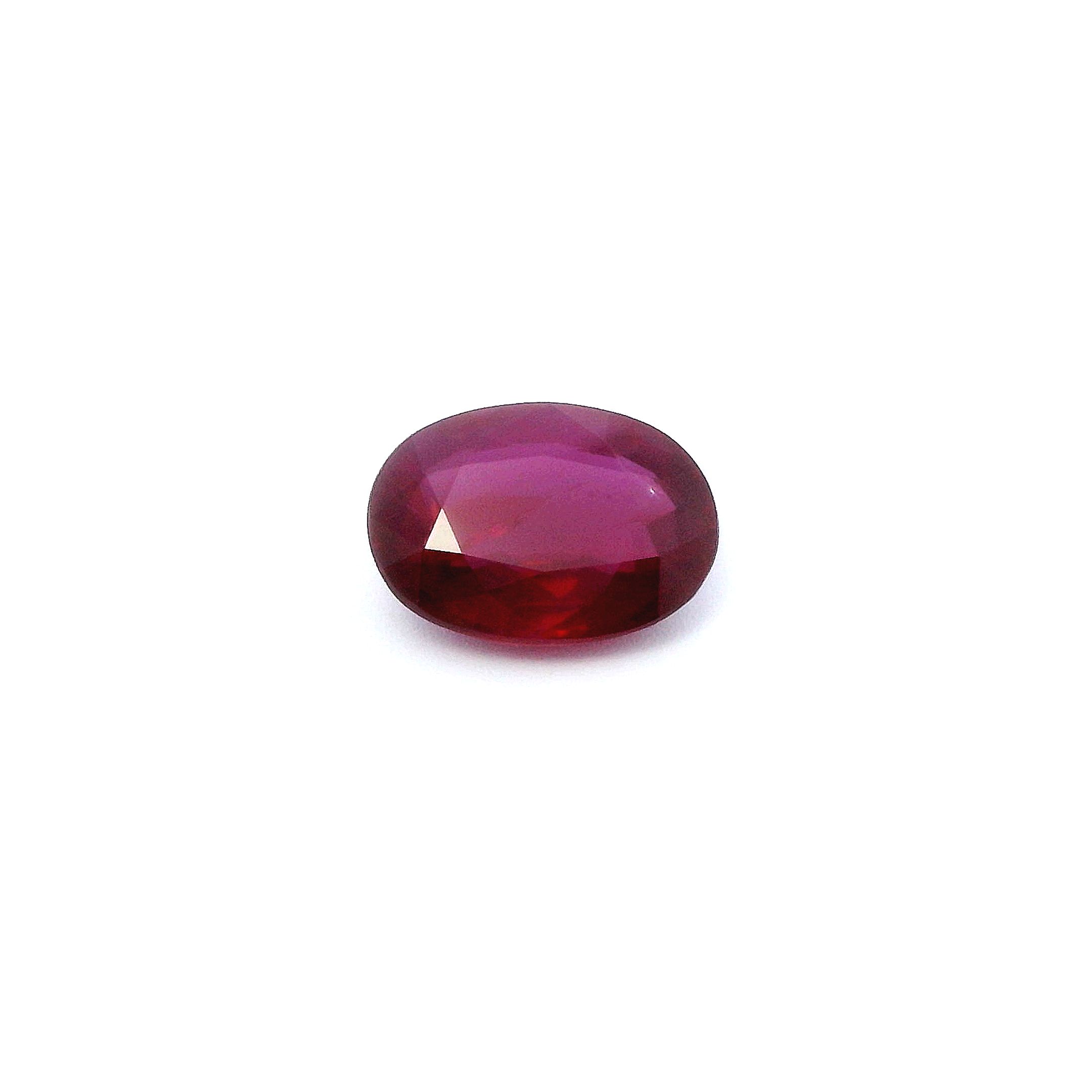 1.3 ct Oval ruby