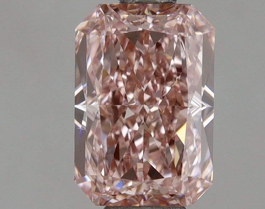 1.28 CT Fancy Intense Brown Pink RADIANT