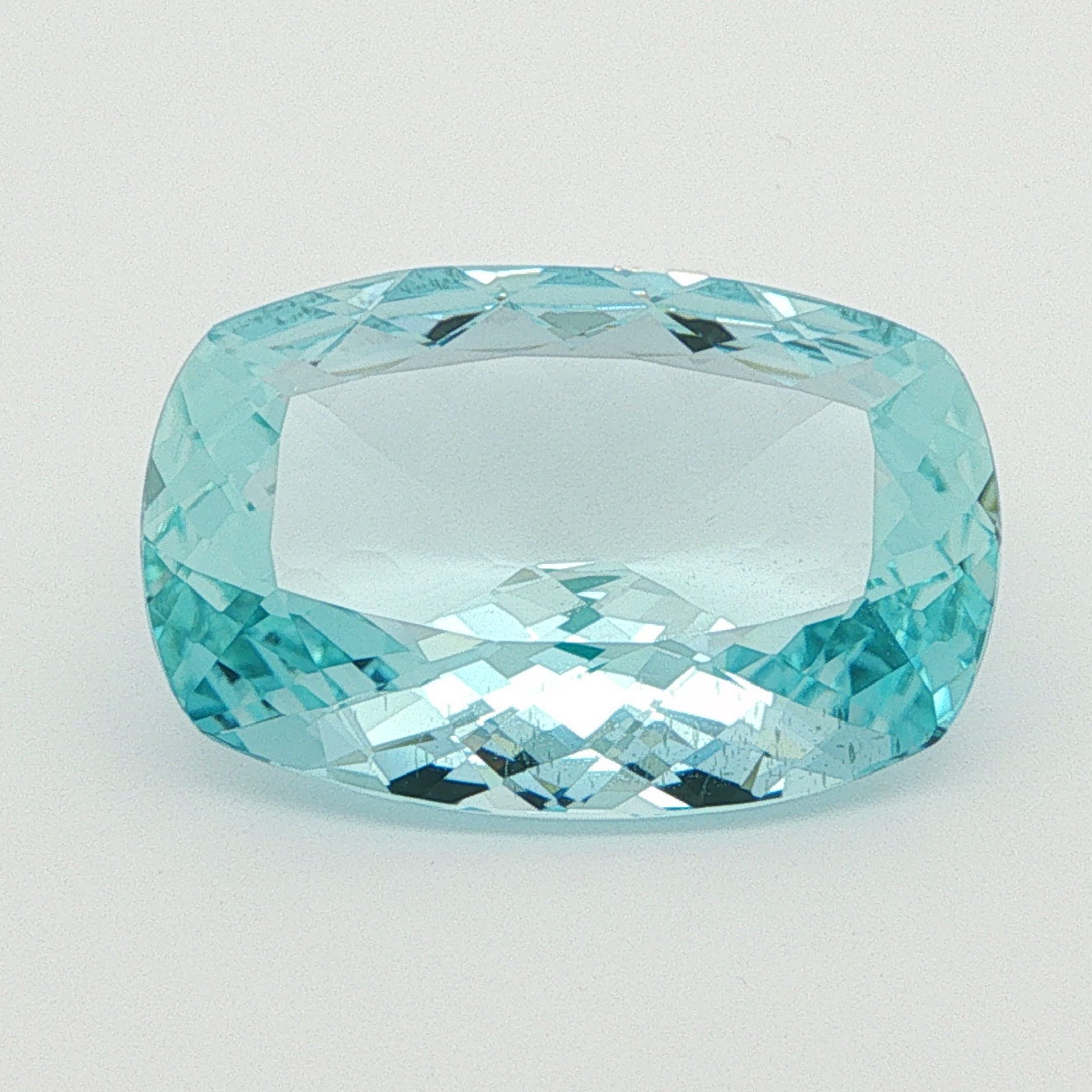 25.44 ct Cushion aquamarine