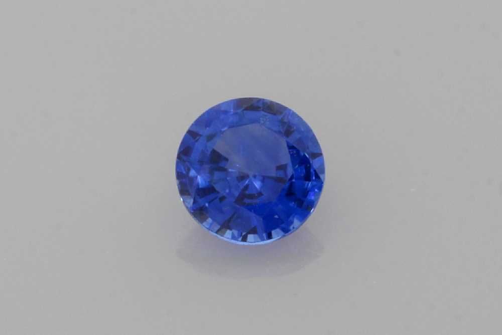 SAPPHIRE FACETED 0.72ct BLUE Vivid BLUE SI SRILANKA HEATED