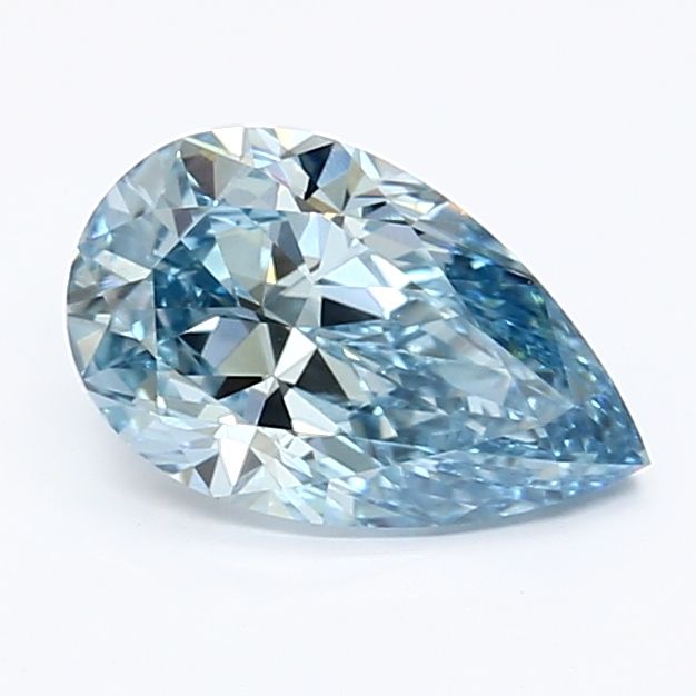 1.05 CT Fancy Vivid Blue PEAR