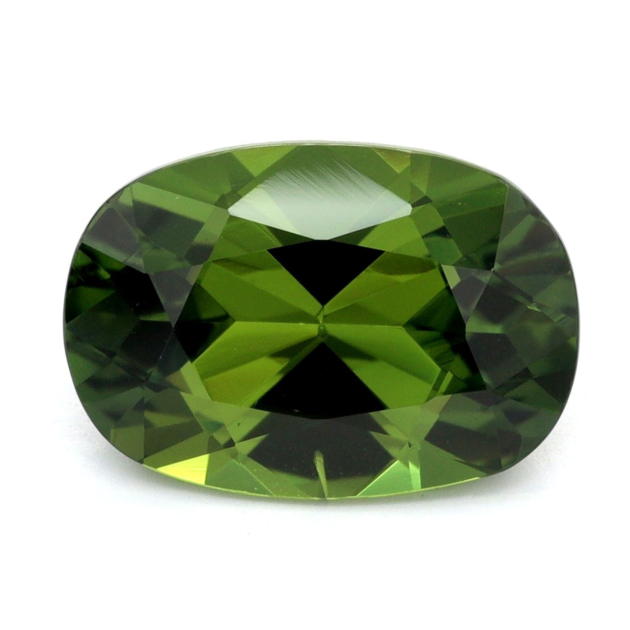 SAPPHIRE FACETED 3.08ct GREEN EC AUSTRALIA NONE