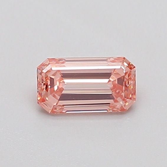 0.38 CT Fancy Intense Orange EMERALD