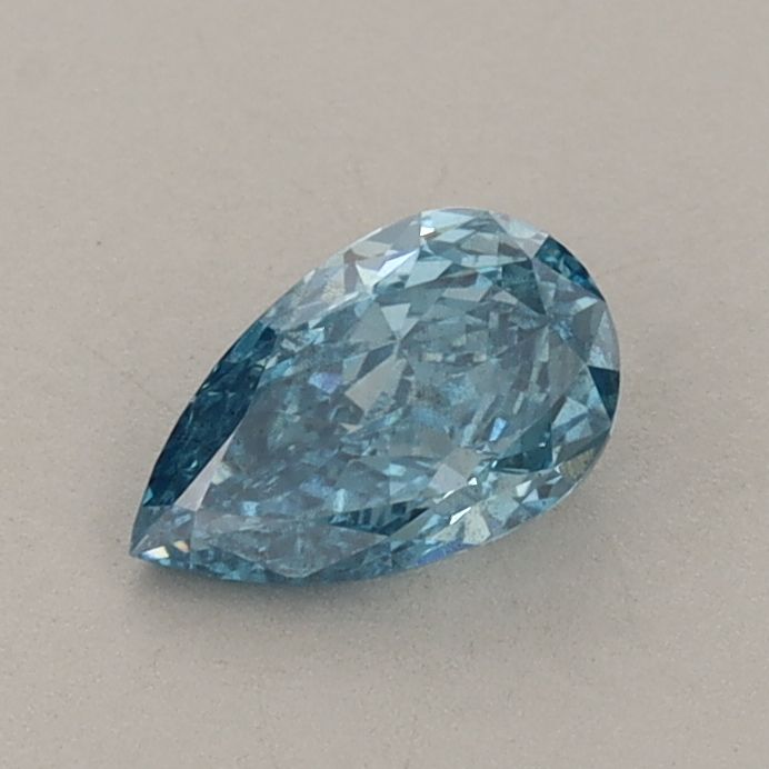 0.52 CT Fancy Vivid Blue PEAR