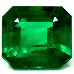 Szmaragd 1,42 ct, zielony, szlif szmaragdowy