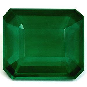 Szmaragd 6,75 ct, zielony, szlif szmaragdowy