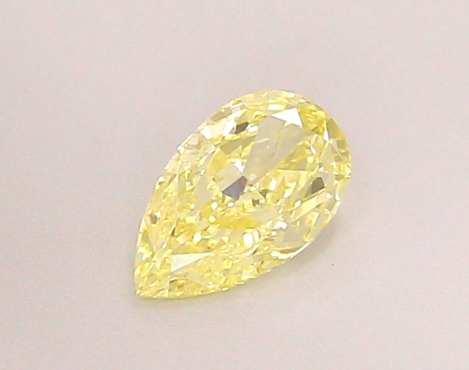 0.49 CT Light Yellow PEAR