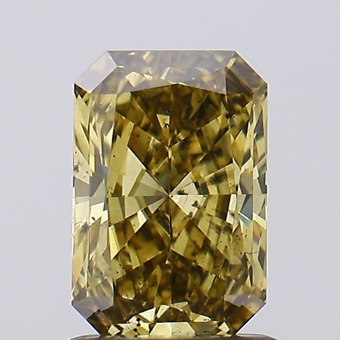 1.09 CT Fancy Gray Yellow RADIANT