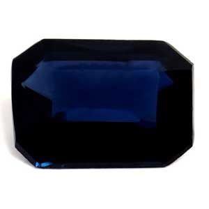 SAPPHIRE FACETED 0.78ct BLUE Deep Blue EC MADAGASCAR HEATED