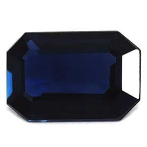 SAPPHIRE FACETED 0.56ct BLUE Intense Blue EC SRILANKA NONE