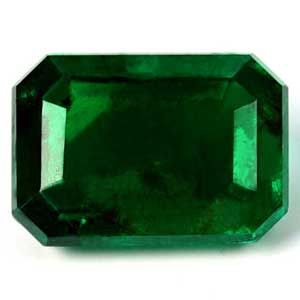 Szmaragd 1,22 ct, zielony, szlif szmaragdowy