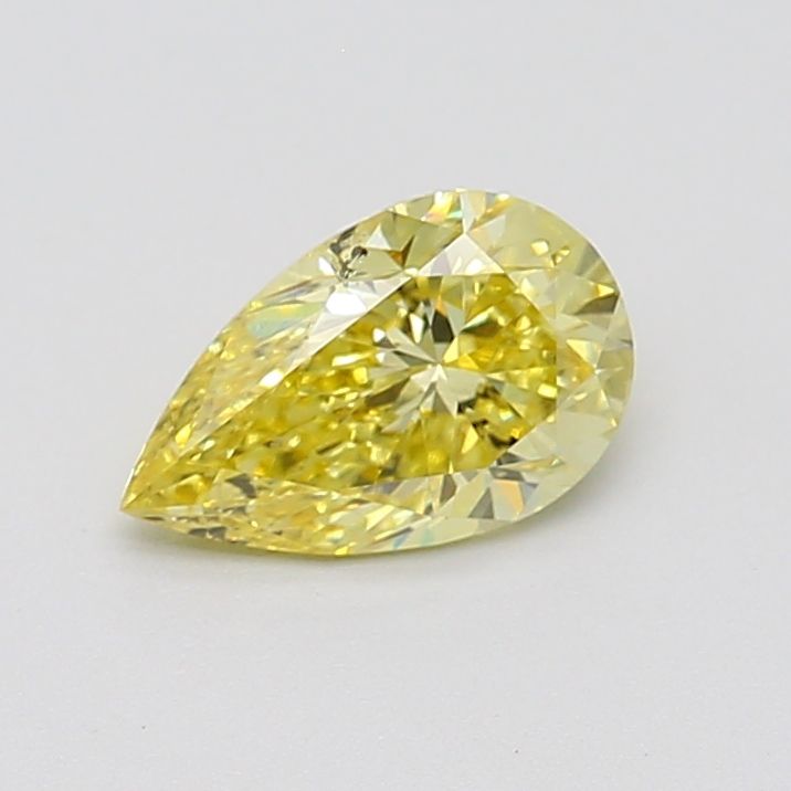 1.0 CT Fancy Intense Yellow PEAR