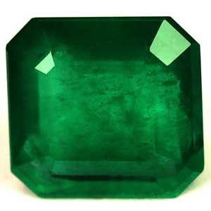 Szmaragd 5,51 ct, zielony, szlif szmaragdowy