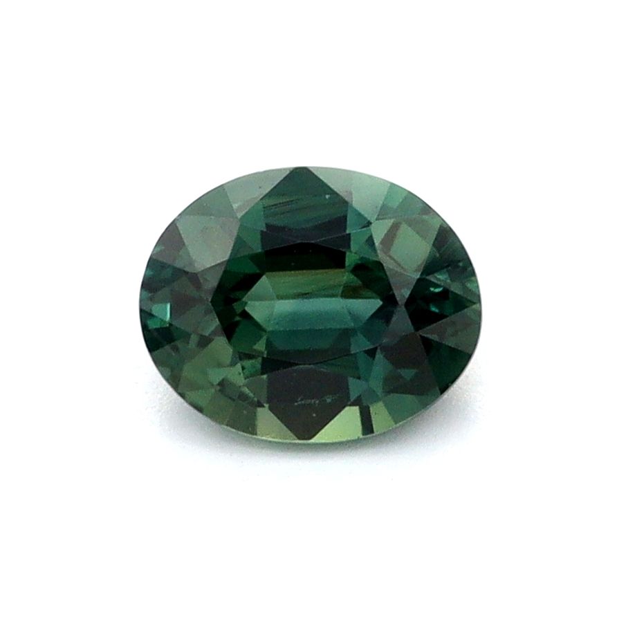 SAPPHIRE FACETED 0.41ct TEAL TEAL EC AUSTRALIA HEATED