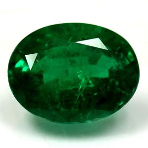Szmaragd 2,37 ct, zielony, szlif owalny