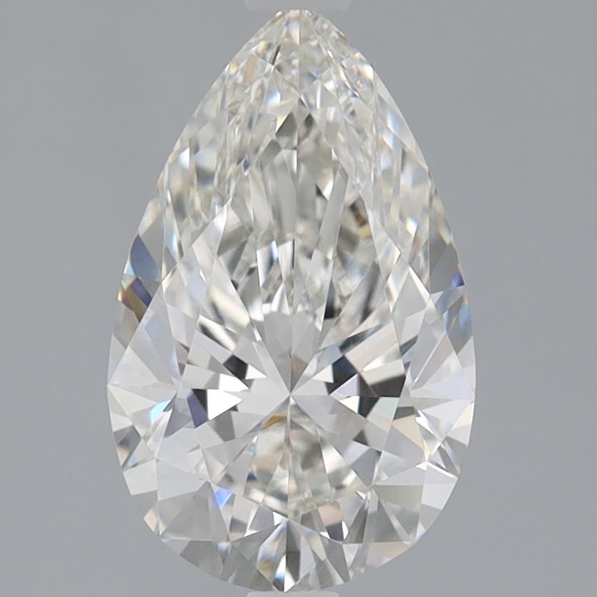 Diamant Poire 2.07 ct - Couleur F - Pureté VVS2