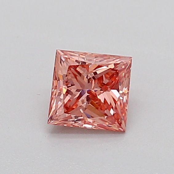 0.41 CT Fancy Reddish Pink PRINCESS