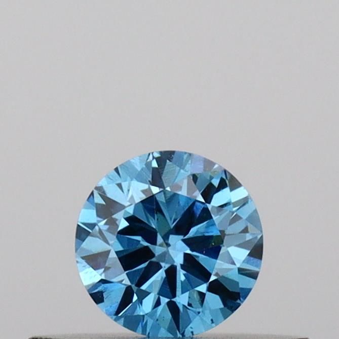 0.22 CT Fancy Vivid Blue ROUND