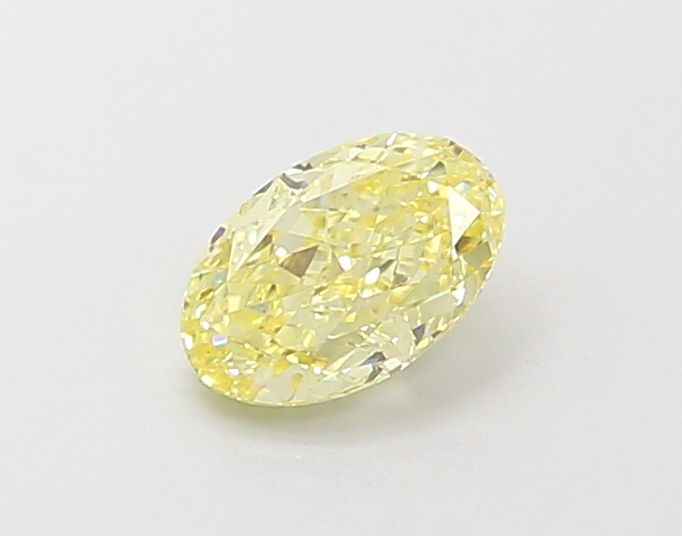 0.52 CT Fancy Yellow OVAL