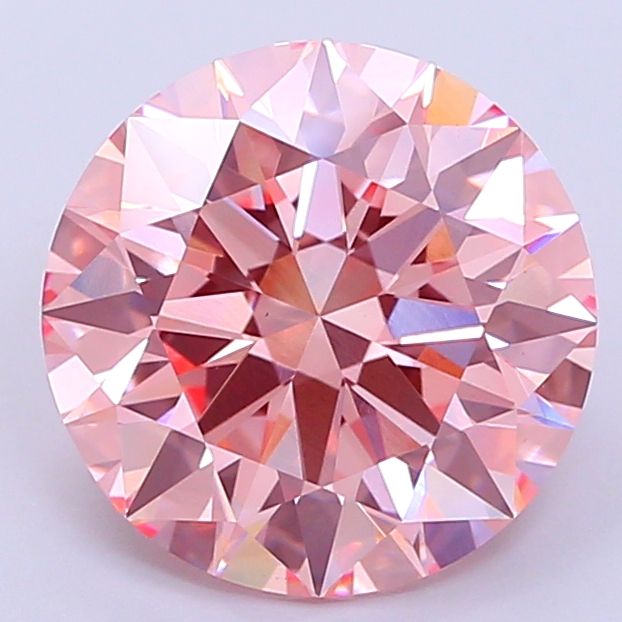 0.5 CT Fancy Vivid Pink ROUND