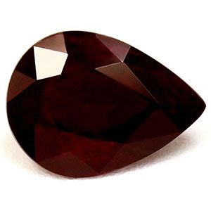RUBY FACETED 1.1ct RED Deep Red SI REST_OF_AFRICA HEATED