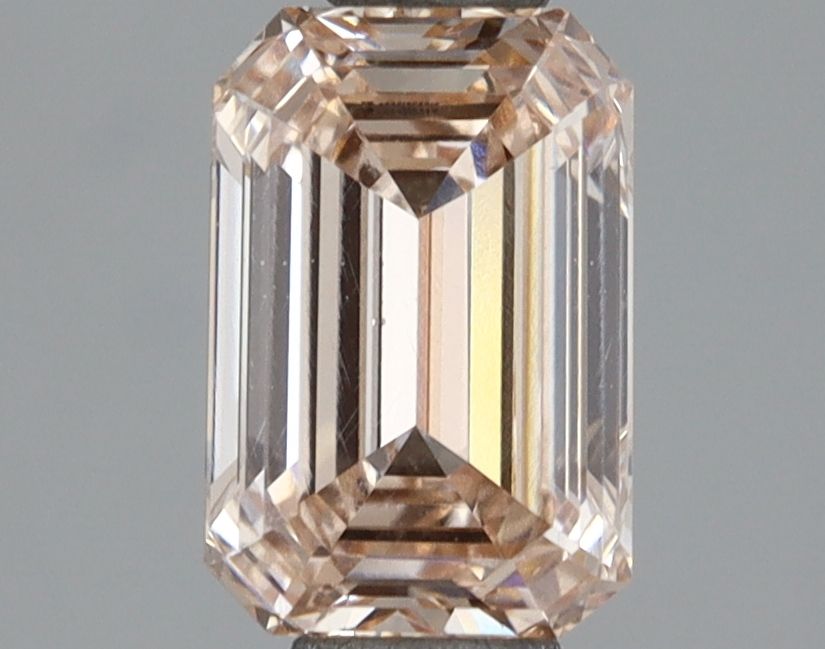 1.01 CT Fancy Orangey Pink EMERALD