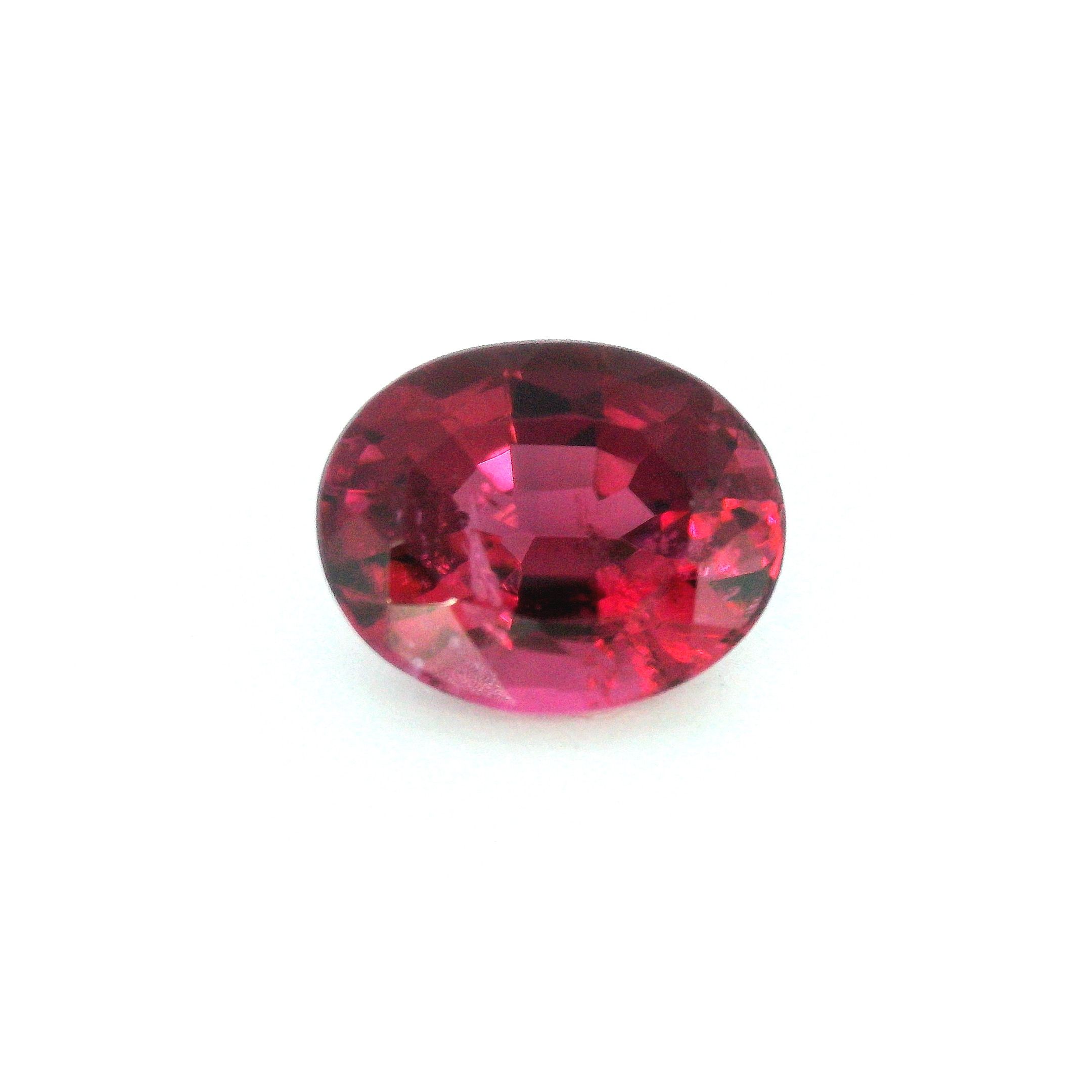 Turmalin 3,26 ct, różowy, szlif owalny