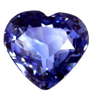 Szafir 1,57 ct, niebieski, szlif serce