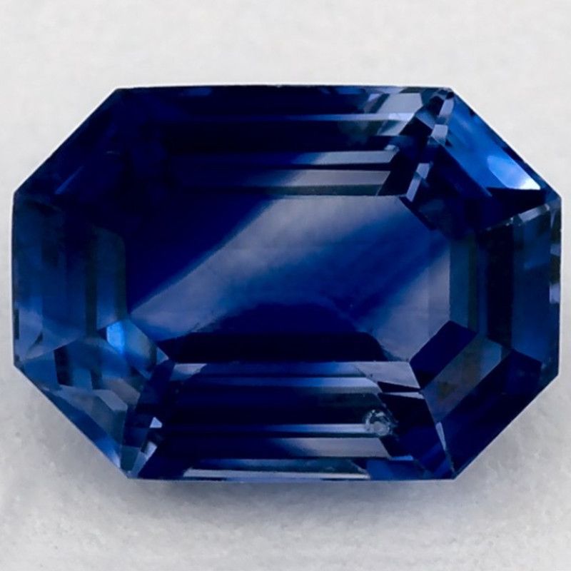 Szafir 1,14 ct, niebieski, szlif ośmiokątny