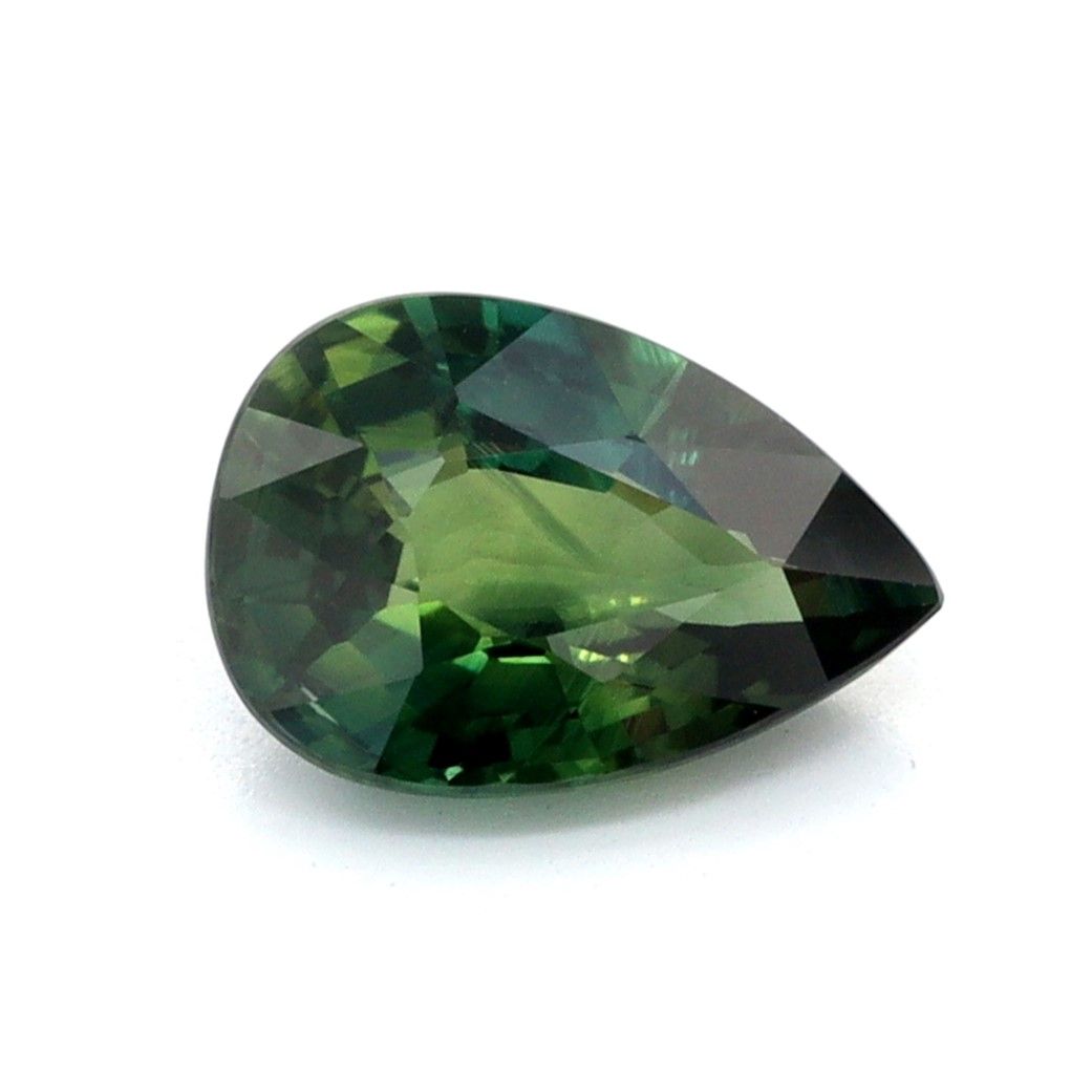 SAPPHIRE FACETED 0.77ct TEAL TEAL EC AUSTRALIA HEATED