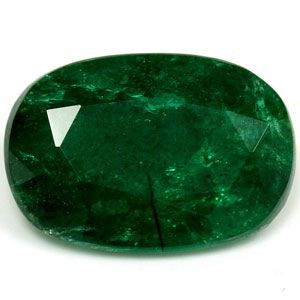 Szmaragd 3,31 ct, zielony, szlif owalny