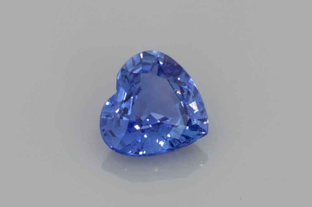 SAPPHIRE FACETED 0.55ct BLUE BLUE SI SRILANKA HEATED