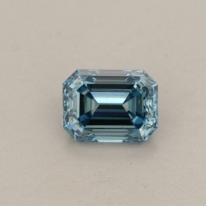 0.33 CT Fancy Vivid Blue EMERALD