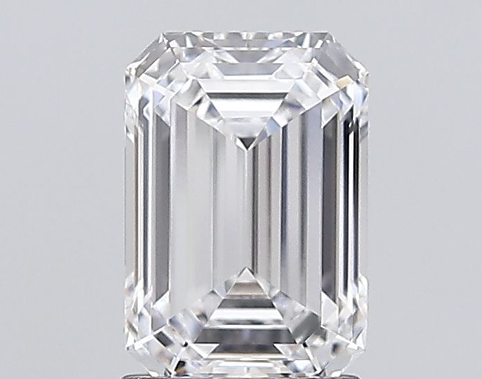 Diamant Émeraude 2.01 ct - Couleur D - Pureté VVS1