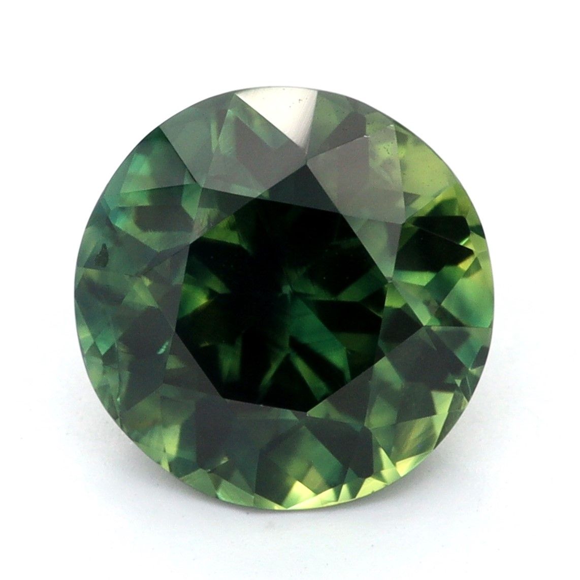 SAPPHIRE FACETED 2.82ct TEAL EC AUSTRALIA HEATED