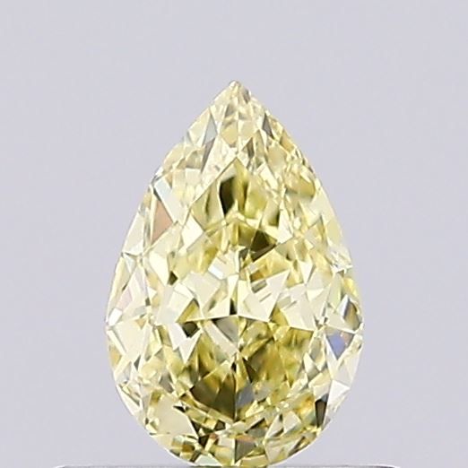 0.43 CT Fancy Intense Yellow PEAR