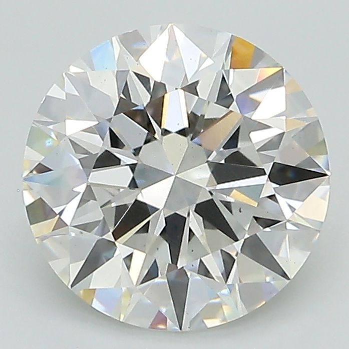 Diamant Rond 2.40 ct - Couleur F - Pureté VS2