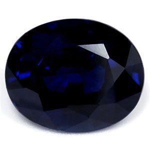 Szafir 2,98 ct, niebieski, szlif owalny