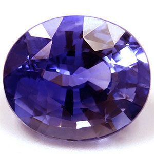 Szafir 3,06 ct, niebieski, szlif owalny