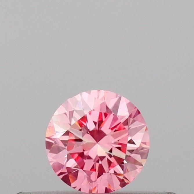 0.21 CT Fancy Intense Pink ROUND