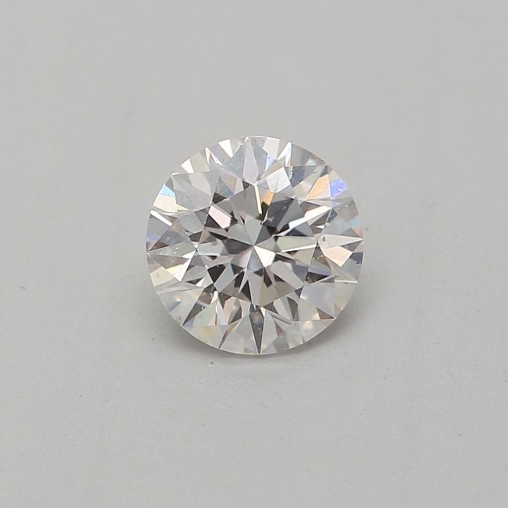 0.35-carat round diamond with null color, Good cut, and VVS2 clarity.