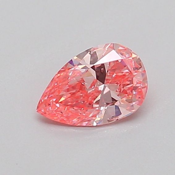 0.38 CT Fancy Intense Pink PEAR