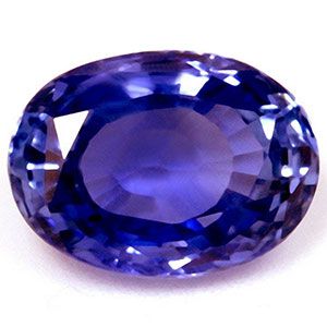 Szafir 2,02 ct, niebieski, szlif owalny
