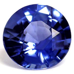 SAPPHIRE FACETED 0.72ct BLUE Vivid Blue EC SRILANKA HEATED