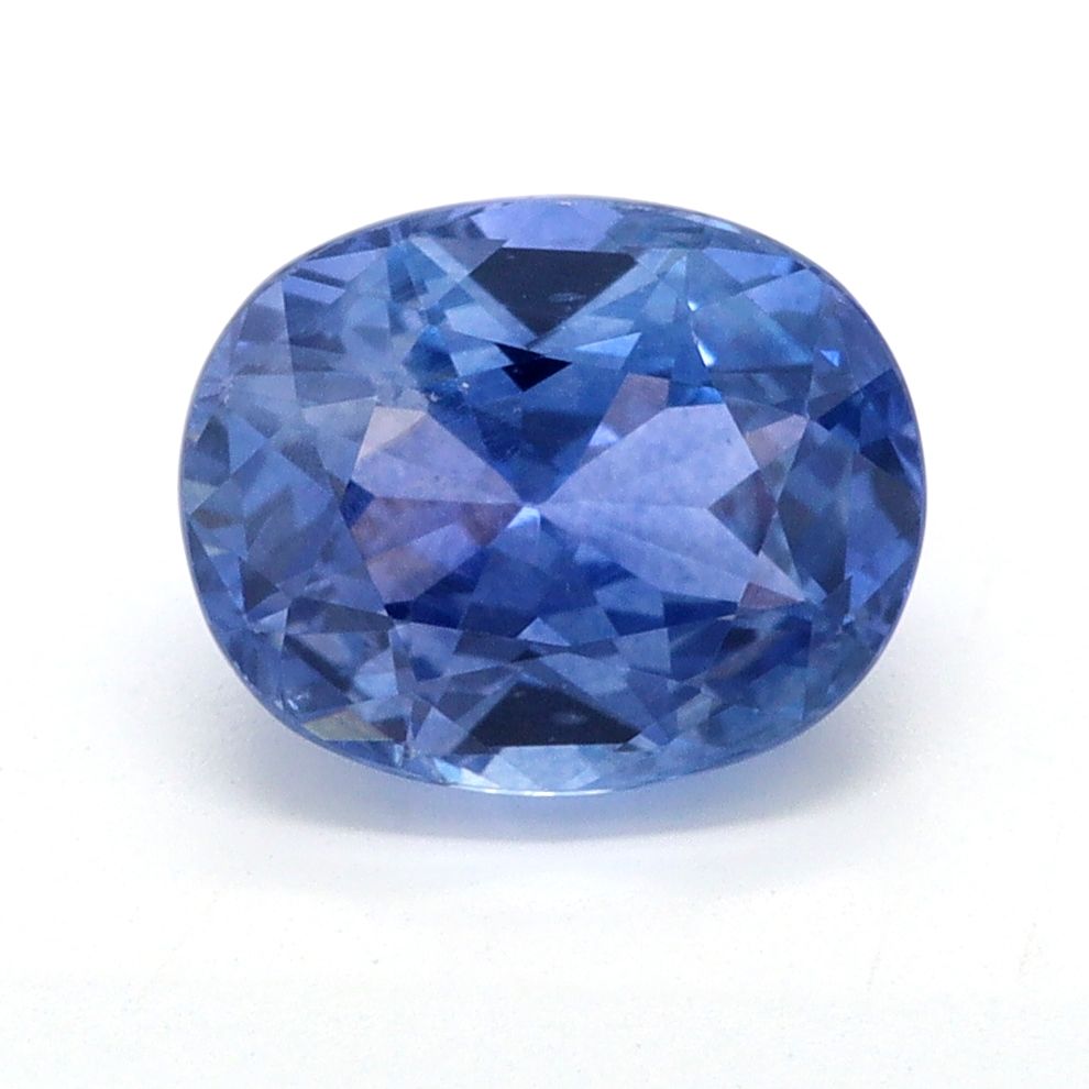 Szafir 1,13 ct, niebieski, szlif owalny