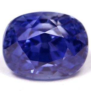 Szafir 1,48 ct, niebieski, szlif cushion