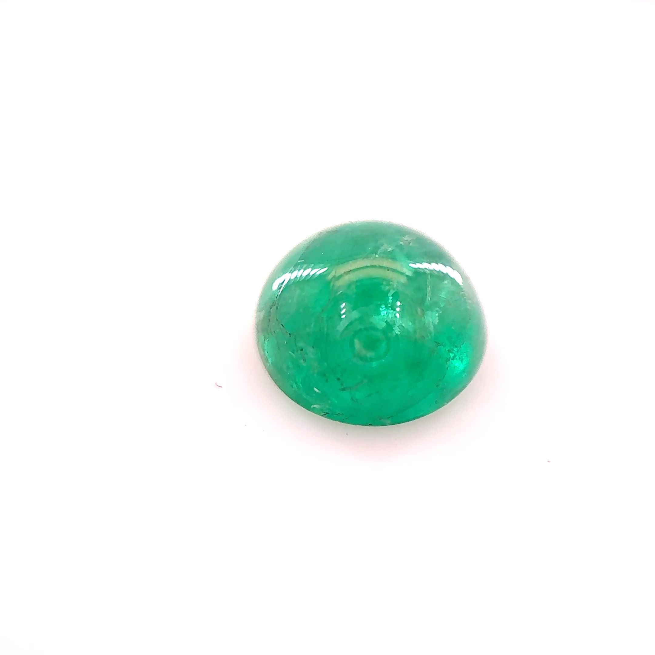 Szmaragd 1,16 ct, zielony, kaboszon