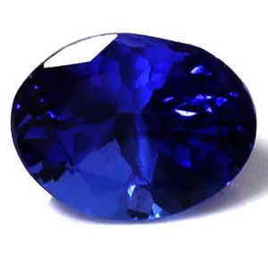 Tanzanit 2,48 ct, niebieski, szlif owalny