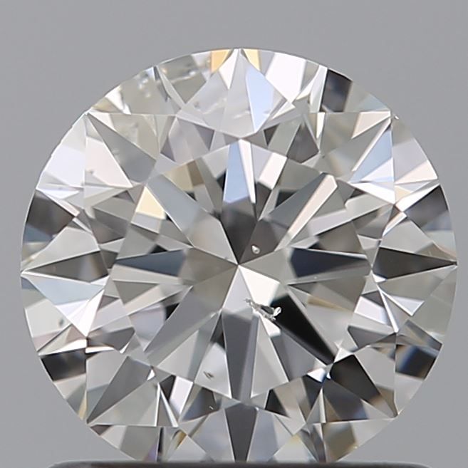 Diamant Rond 0.90 ct - Couleur G - Pureté SI2