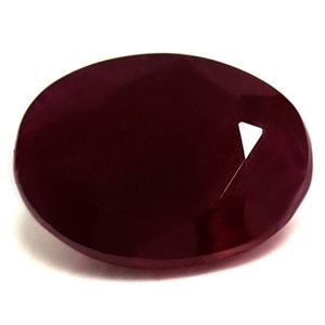 RUBY FACETED 3.07ct RED Deep Red SI REST_OF_AFRICA NONE
